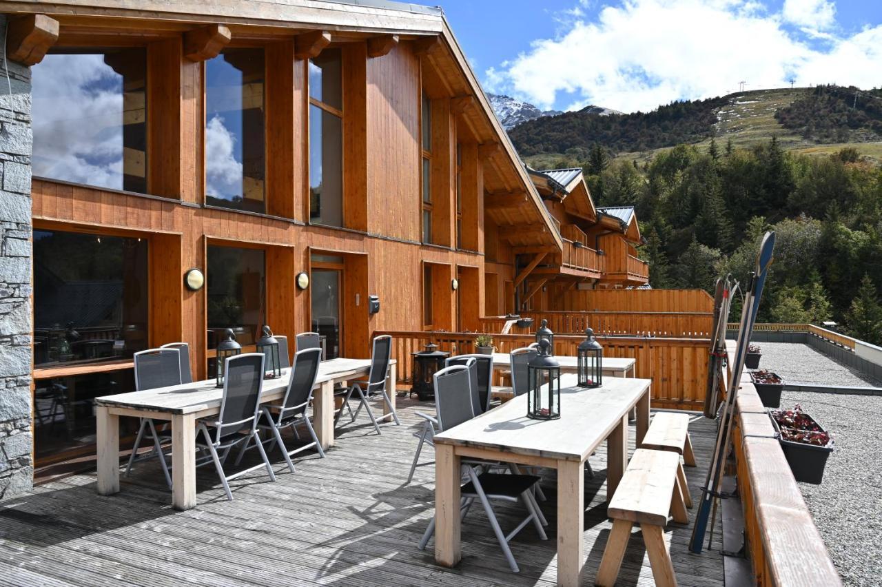Parc Madeleine - Chalets Saint-François-Longchamp Exterior foto