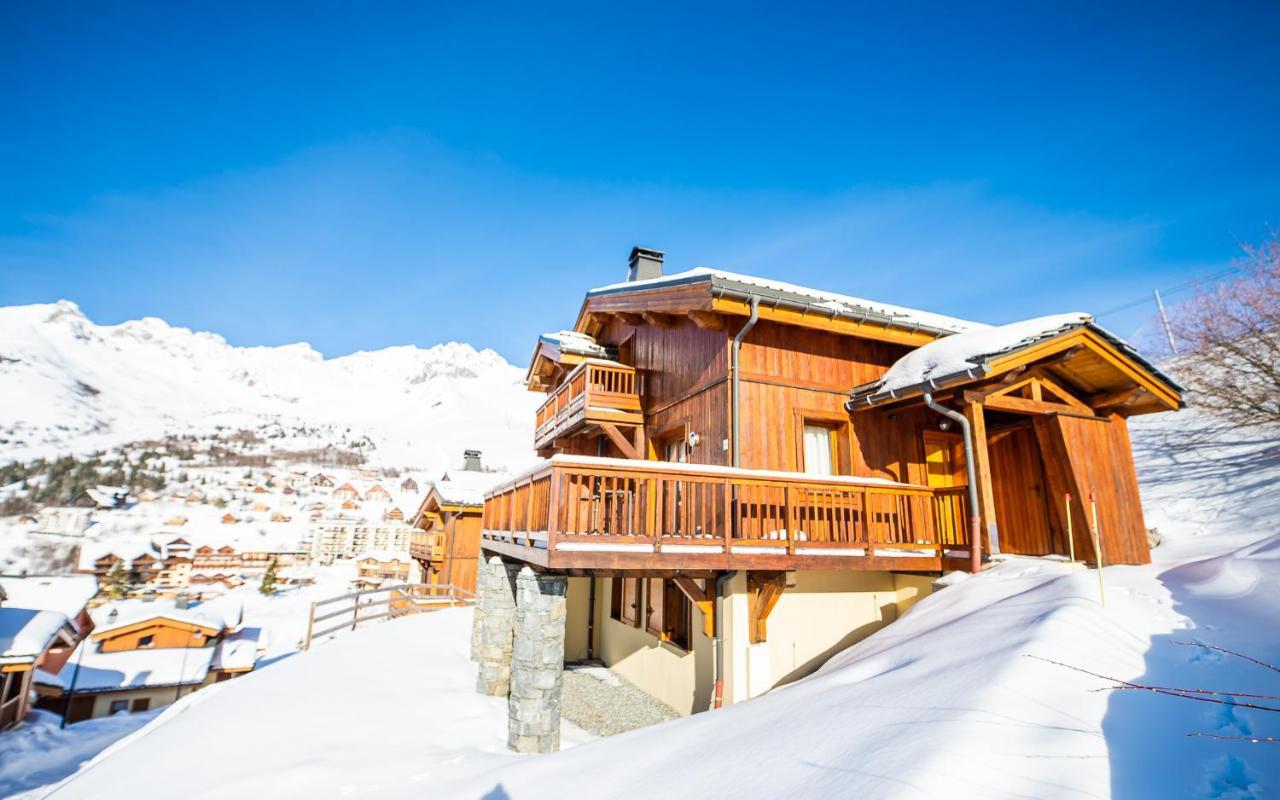 Parc Madeleine - Chalets Saint-François-Longchamp Exterior foto